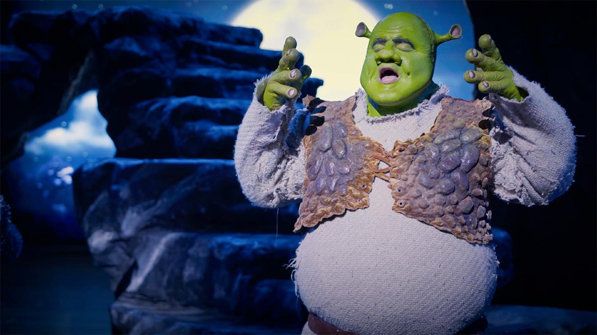 Shrek on stage