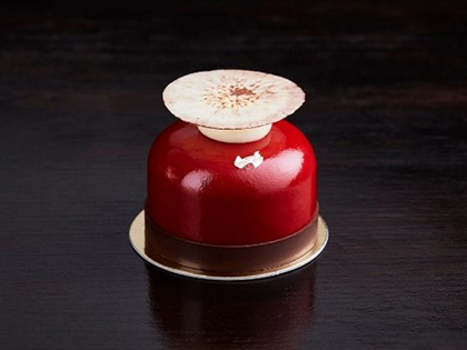 The small Black Forest Gateau at Le Petit Gateau.