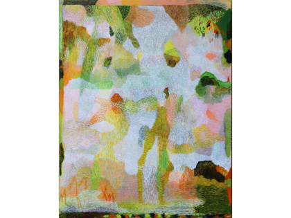 Ember Fairbairn’s painting Tender Ground