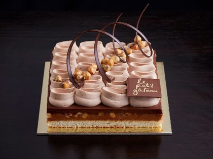 The Hazelnut Millefeuille at Le Petit Gateau.