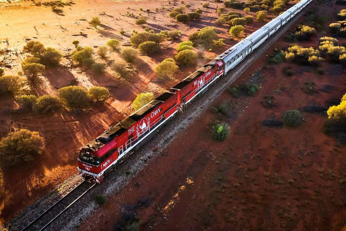 The Ghan railway