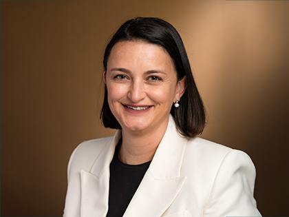 Headshot of board member Julie Stanley