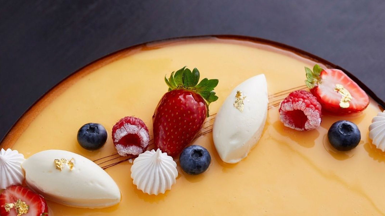 The Lemon Tart at Le Petit Gateau.