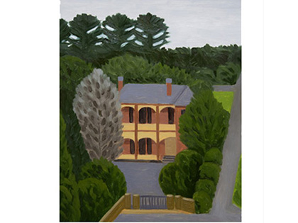 Matt Dettmer illustration of a house.