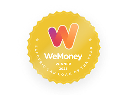 WeMoney 2025 award for electric car loan of the year.